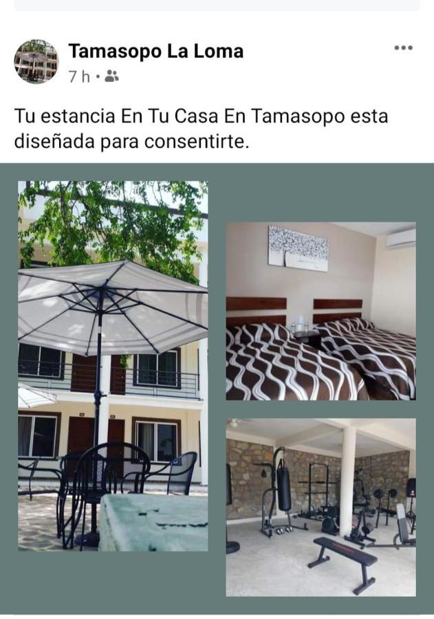 Hotel La Loma, Tu Casa En Tamasopo Esterno foto